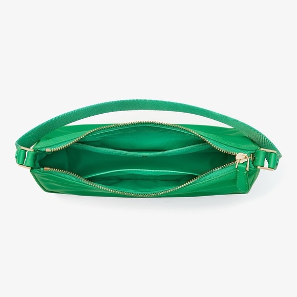 Kate Spade New York The Little Better Sam Nylon Small Shoulder Bag | Green - Picture 2 of 6